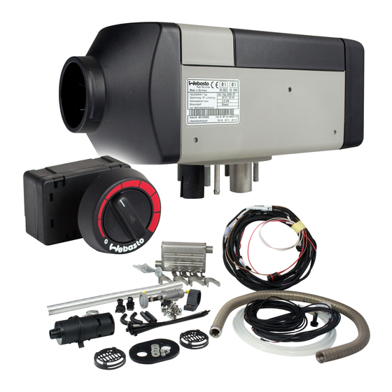 Webasto Air Top 2000 ST Operating Instructions