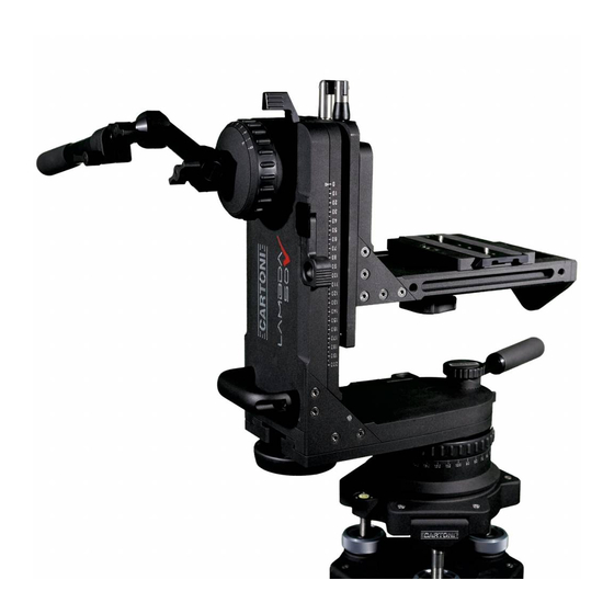 Cartoni LAMBDA 50 User Manual/Maintenance