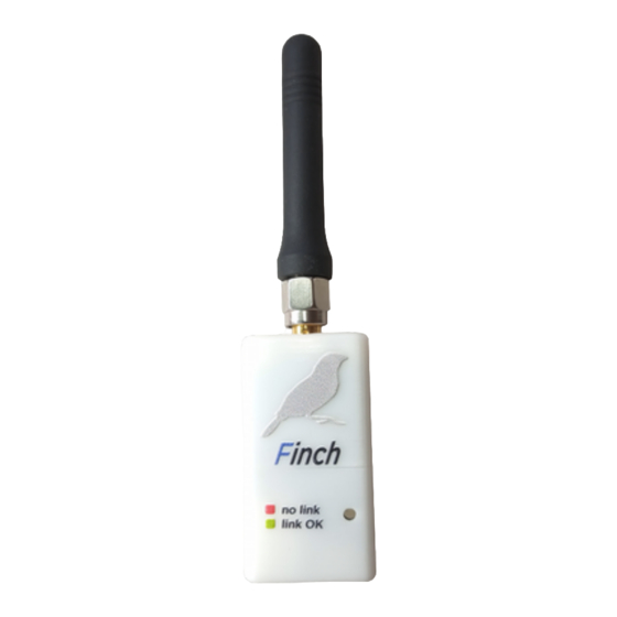RC Electronics Finch RF Manual