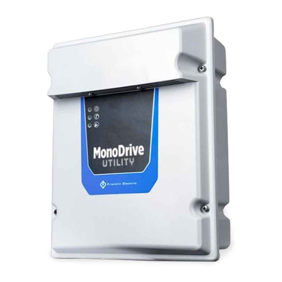 Franklin Electric MONODRIVE UTILITY UT3W Owner's Manual