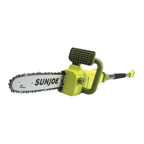 SNOWJOE SUNJOE SWJ807E-RM Operator's Manual