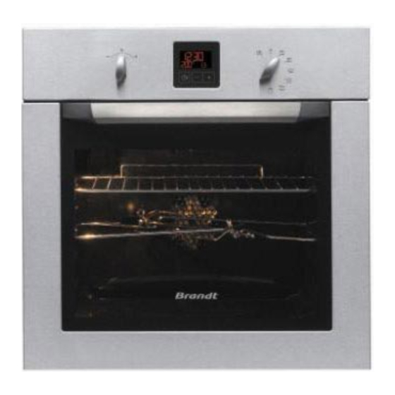 Brandt FP562BB User Manual