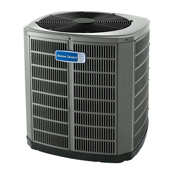 American Standard AccuLink 4A6V0X24A1000A Service Facts