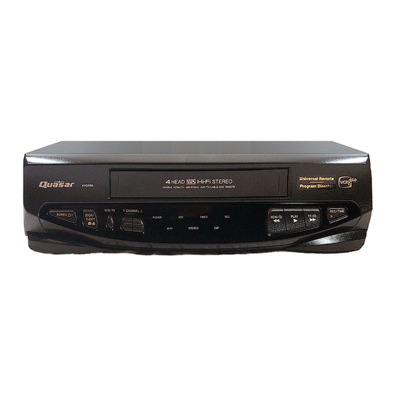 Quasar VHQ-840 User Manual