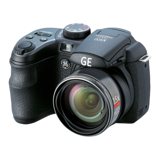 GE X500 User Manual
