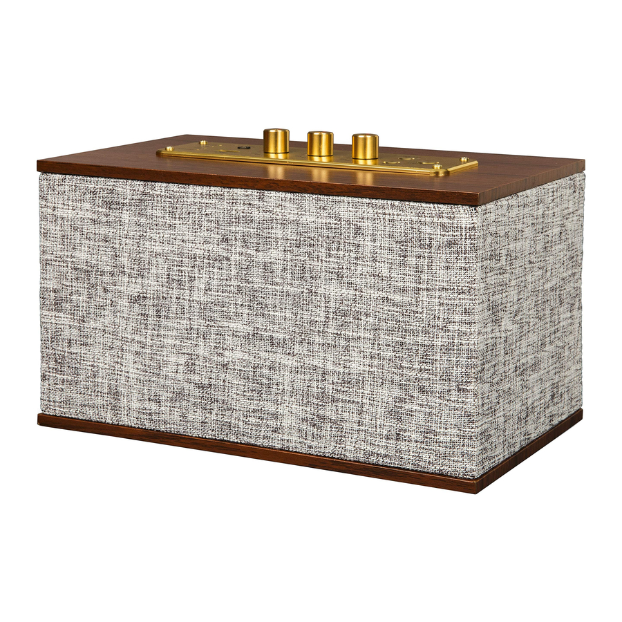 Crosley CR3110A - Octave Bluetooth Speaker Manual