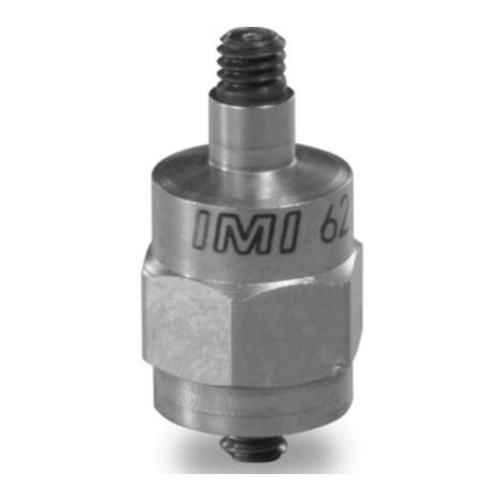 PCB Piezotronics IMI SENSORS ICP 621B40 Installation And Operating Manual