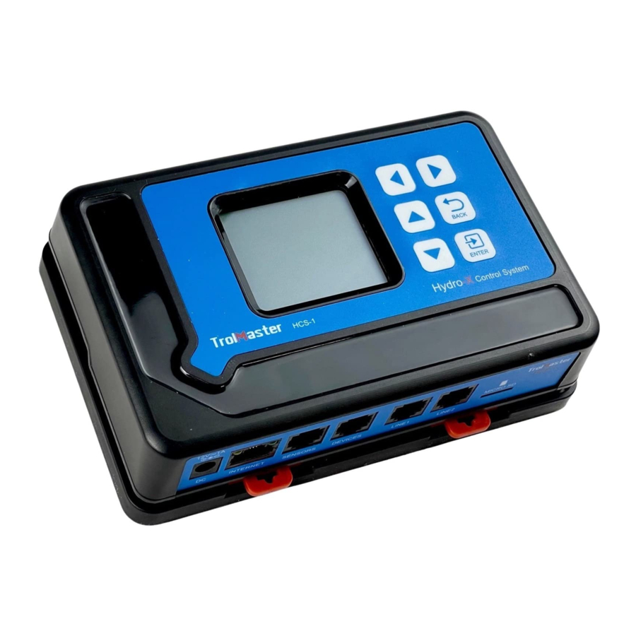 TrolMaster Hydro-X (HCS-1) Manual