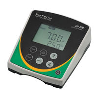 Eutech Instruments ION 700 Instruction Manual