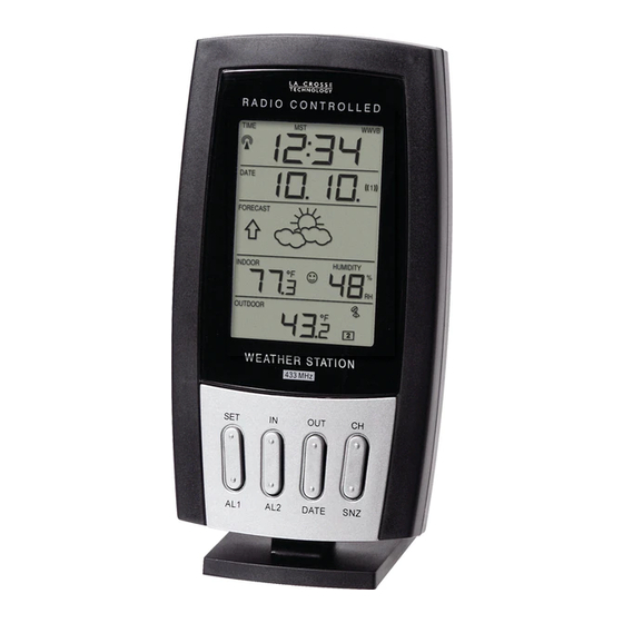 La Crosse Technology WS-7025U Instruction Manual