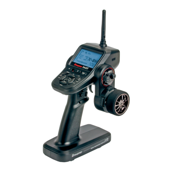 GRAUPNER X-8N Manual