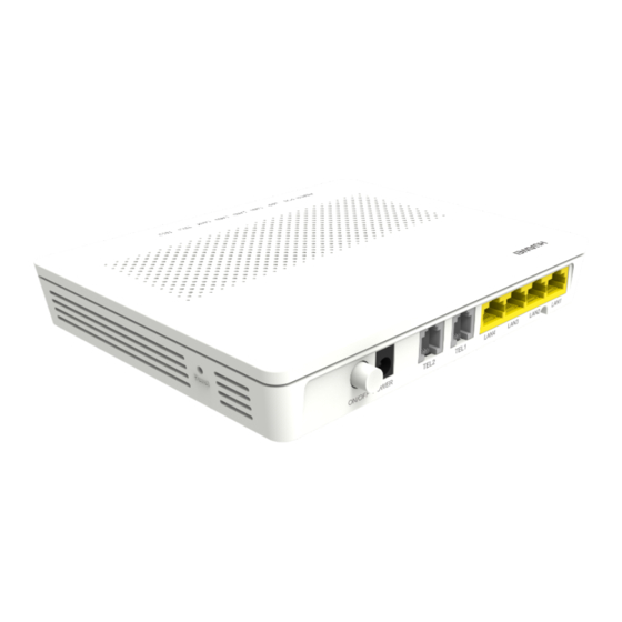 Huawei EG8247 Series Quick Start Manual