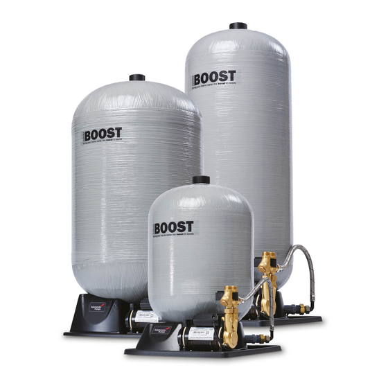 Salamander Pumps AccuBoost Series Installation And Warranty Manual