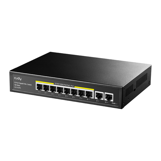 Cudy GS1010PE Manuals