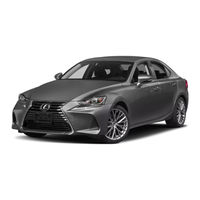 Lexus IS300 2017 Service Manual