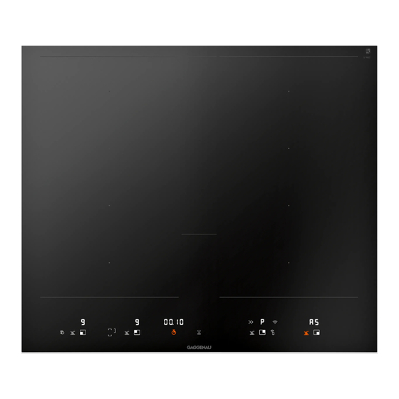 Gaggenau VI462105 User Manual And Installation Instructions