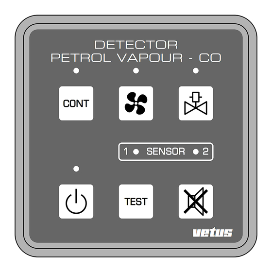 Vetus PD1000 Installation And User Manual