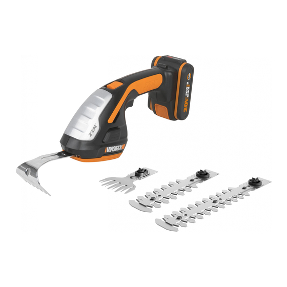 Worx WG801E.X Series Original Instruction