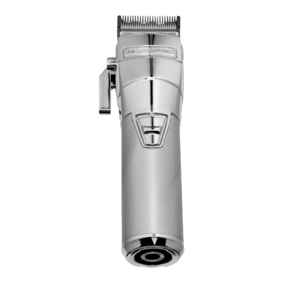 BaBylissPro FXONE FX899GE Manual