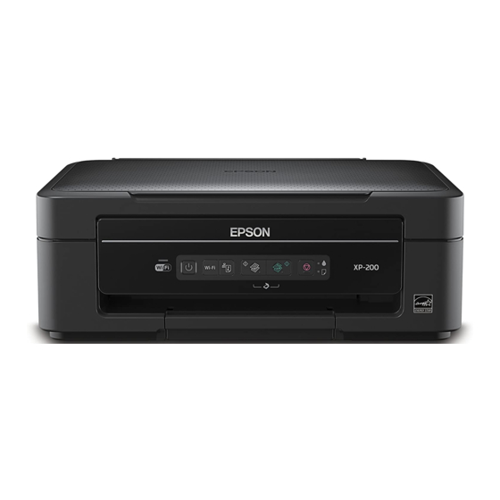 Epson XP-200 Important Safety Instructions Manual