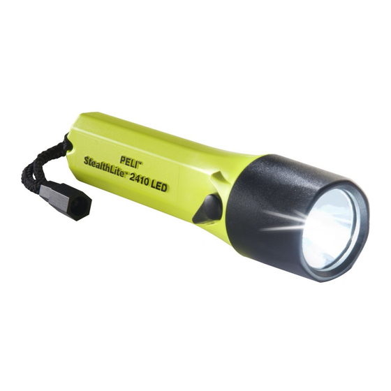 Pelican StealthLite 2410 LED Quick Manual