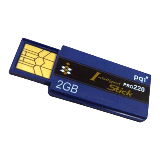 PQI Intellient Stick Pro 220 Product Manual
