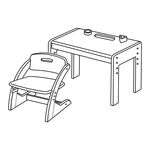 Yamatoya Buono amice Desk & Chair Assembly Manual