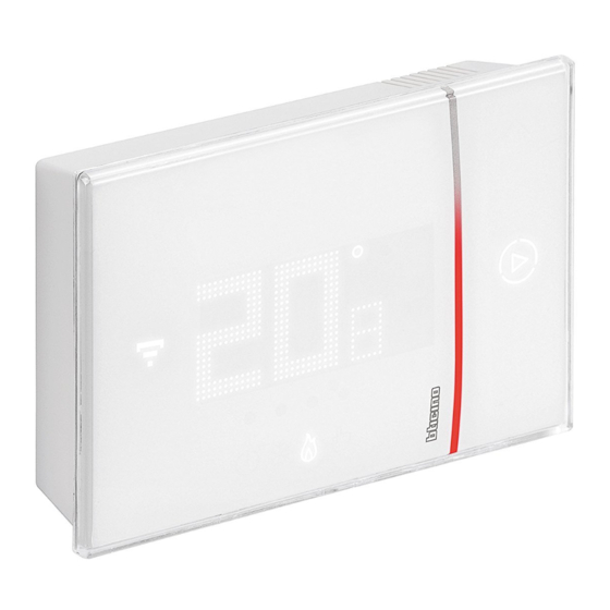 Bticino Smarther SX8000W Quick Start Manual