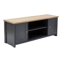 GFW LANCASTER LARGE TV CABINET Assembly Instructions Manual