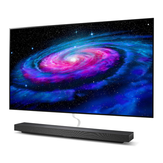 LG OLED65WXPVA 65 Inch TV Manuals