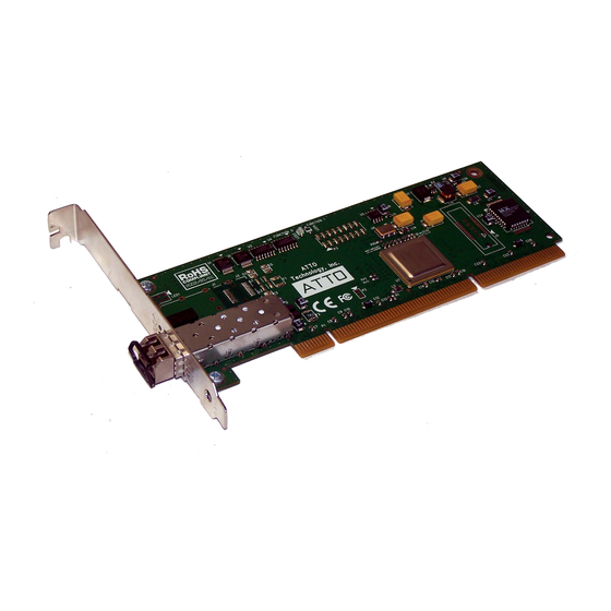 ATTO Technology Celerity FC-41EL Installation And Operation Manual