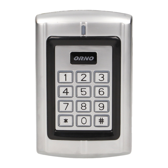 Orno OR-ZS-802 Manual