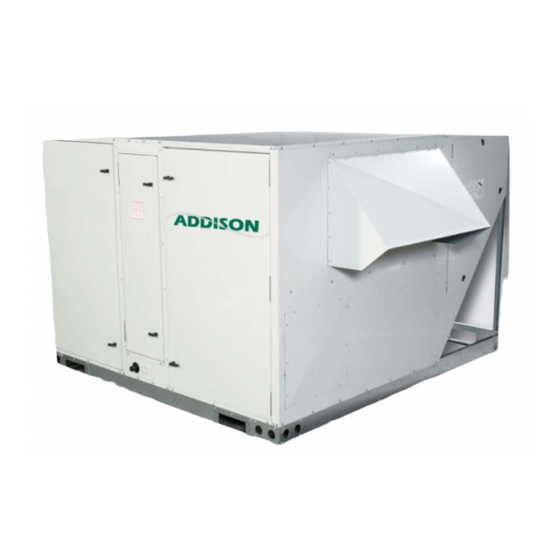 Addison TRS Series Installation, Operation And Maintenance Manual