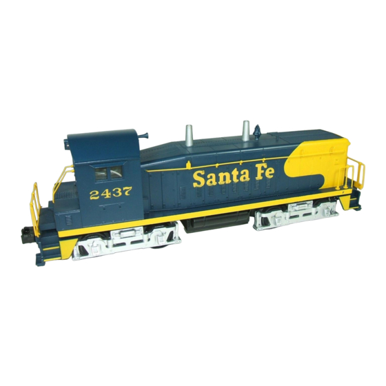 MTHTrains RailKing SW-9 Operator's Manual