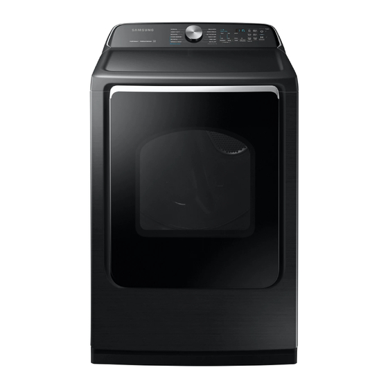 Samsung DVE54R7600 Series User Manual