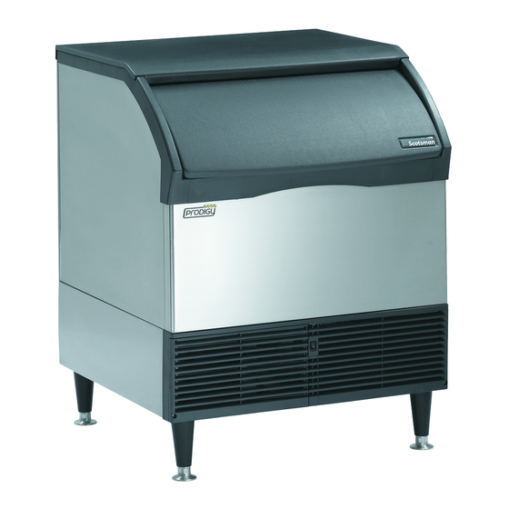 Scotsman Prodigy CU3030SA-1 Installation And User Manual