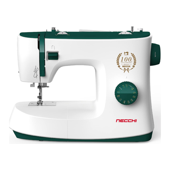 Necchi K121A Sewing Machine Manuals