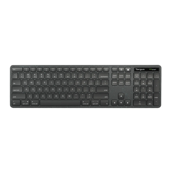 Targus ECOSMART AKB873 User Manual