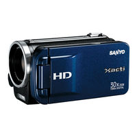 Sanyo VPC TH1 - Xacti Camcorder - 720p Instruction Manual