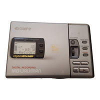 Sony MZ-R30 - MD Walkman MiniDisc Recorder Service Manual