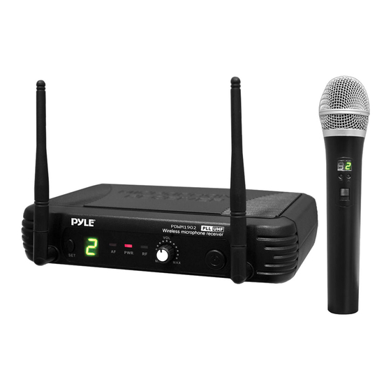 Pyle PDWM1902 Manual