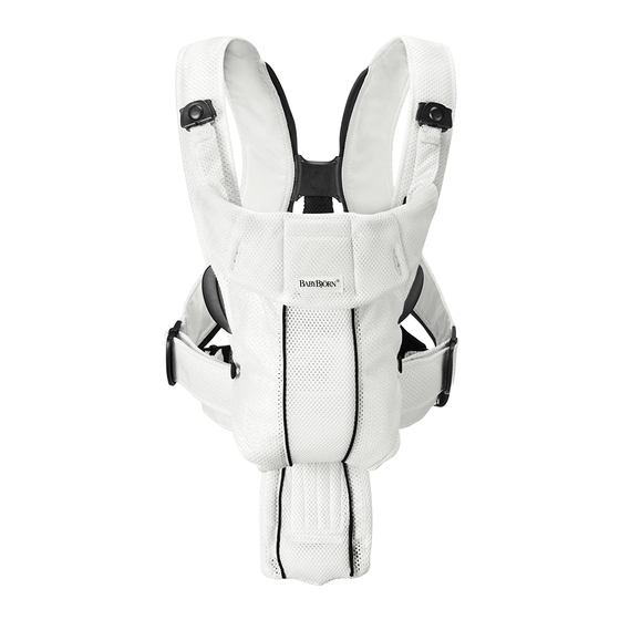 BabyBjorn BABY CARRIER SYNERGY Manuals