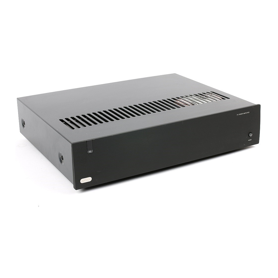 Arcam C30, P35 Handbook