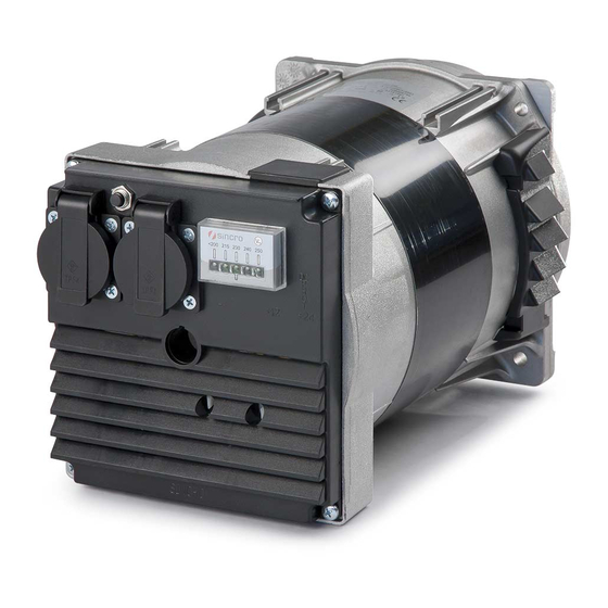 Sincro ER2CXH Use And Maintenance Manual