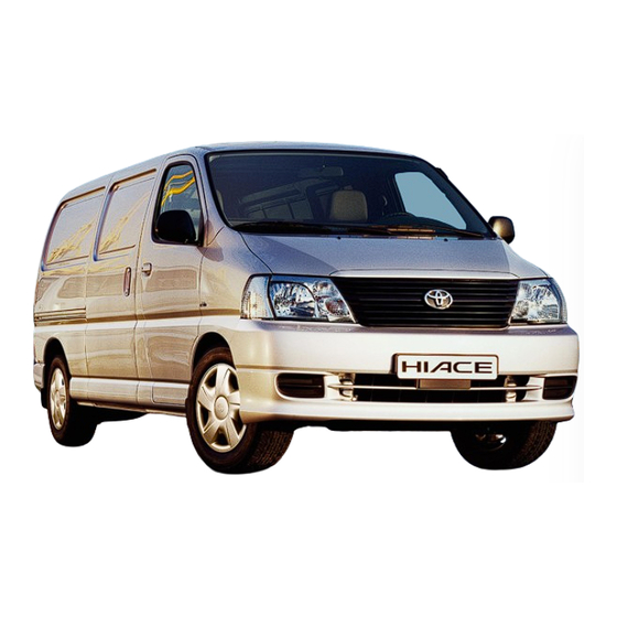 Toyota HIACE 2006 Owner's Manual