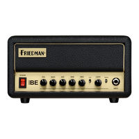Friedman Mini BE Instruction Manual