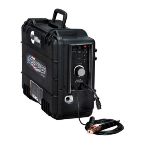 Miller SuitCase X-TREME 12VS Manuals