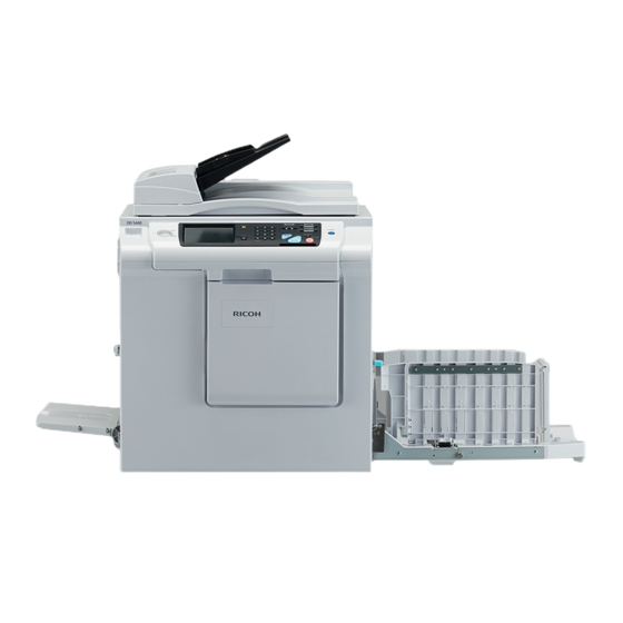 Ricoh DD5440 Field Service Manual