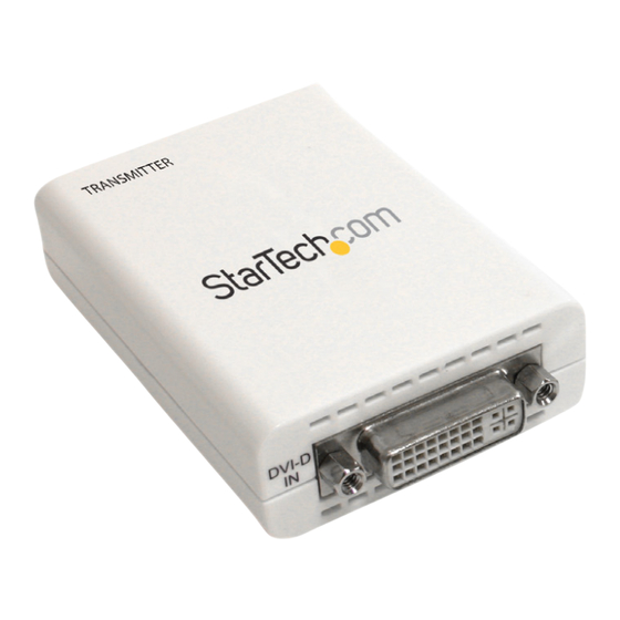 StarTech.com ST121DVI25 Instruction Manual