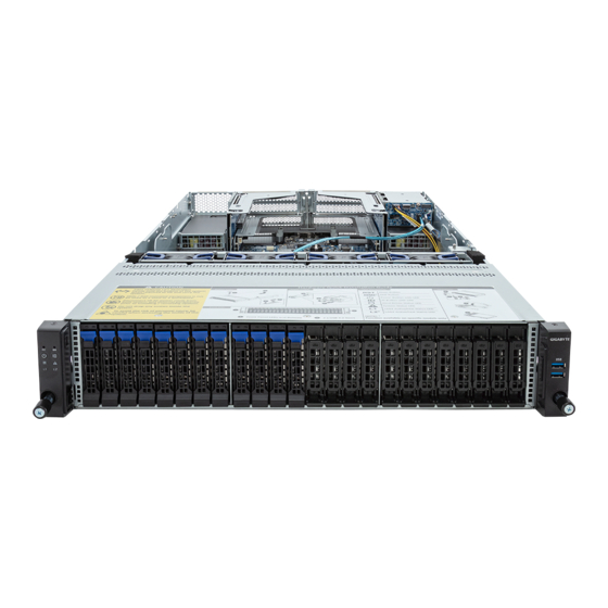 Gigabyte R283-S95-AAC1 Rack Server Manuals